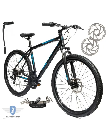 Rower Męski Górski Koła 29" SHIMANO Aluminium MTB Amortyzacja Tarcze Stopka