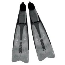 Krótkie Płetwy Pływackie Do Nurkowania z Efektem Kamuflażu Technopolimerowe