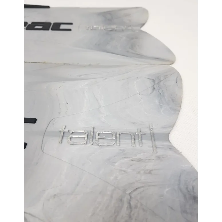 Krótkie Płetwy Pływackie Do Nurkowania z Efektem Kamuflażu Technopolimerowe