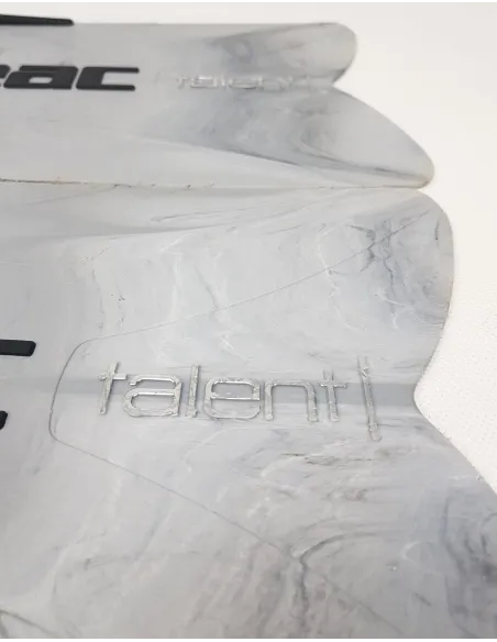 Krótkie Płetwy Pływackie Do Nurkowania z Efektem Kamuflażu Technopolimerowe