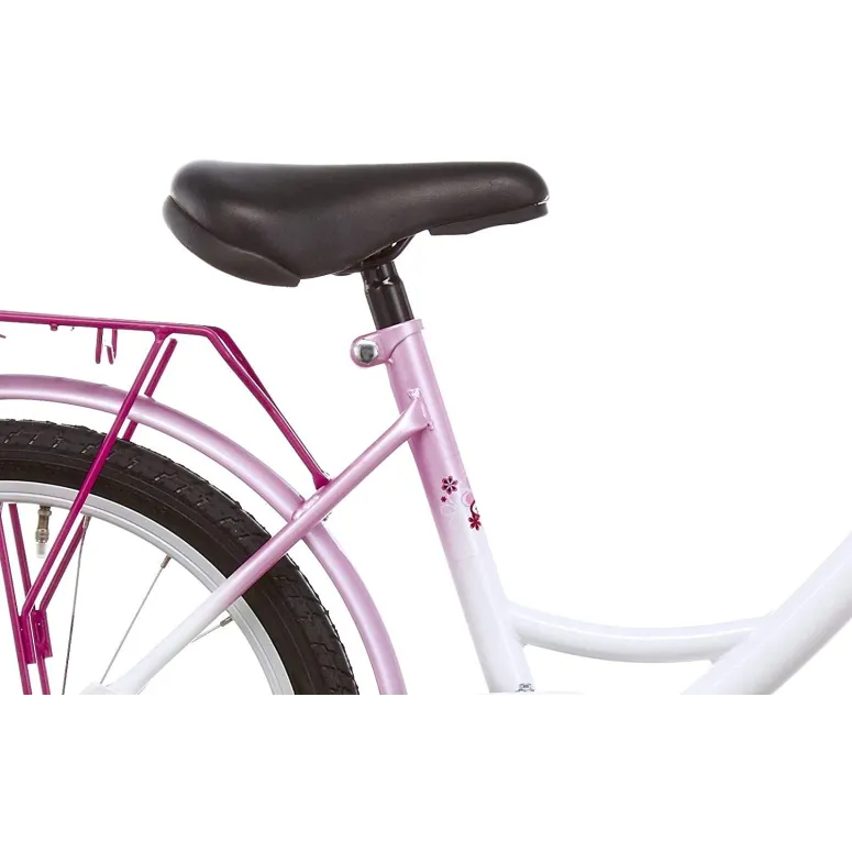 Rowerek Dziewczęcy 18 Koła Boczne Koszyk Dziecięcy - 7