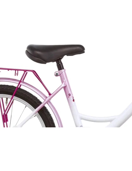 Rowerek Dziewczęcy 18 Koła Boczne Koszyk Dziecięcy - 7