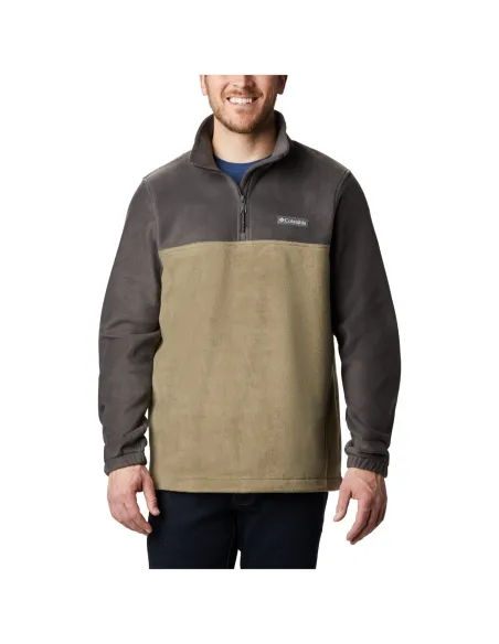 Polar Męski Columbia Polar Steens Mountain Ciepły Przejściowy Khaki r. XL