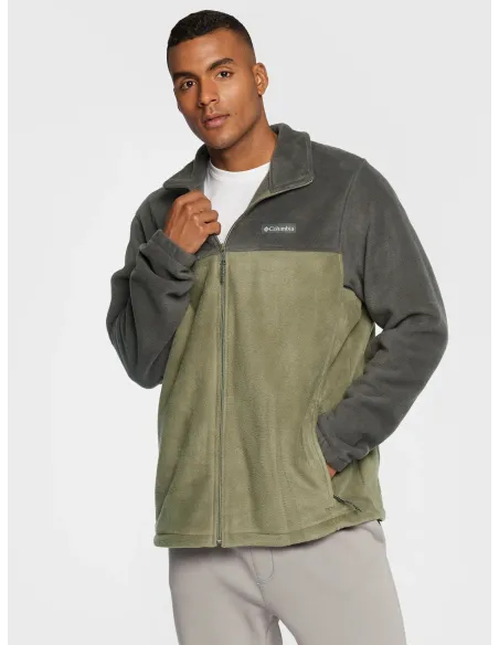 Polar Męski Columbia Polar Steens Mountain Ciepły Przejściowy Khaki r. XL