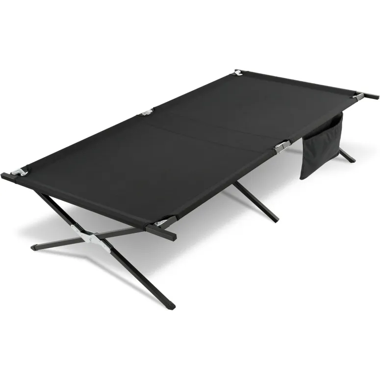 Łóżko Polowe Turystyczne Zestaw XPLORE Nature Hainbaur Składane Do 200kg