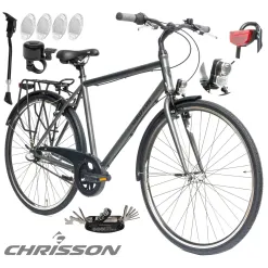 Rower Męski Miejski 28" SHIMANO Nexus Oświetlenie Bagażnik Stopka Błotniki