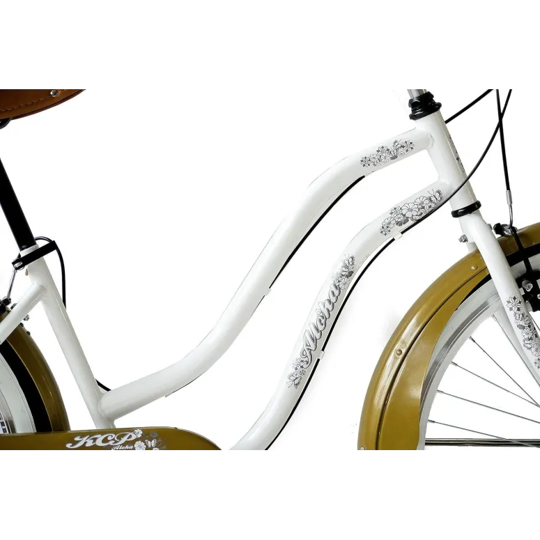 Rower Damski Miejski Koła 26" Odblaski Dzwonek SHIMANO Błotniki Stopka