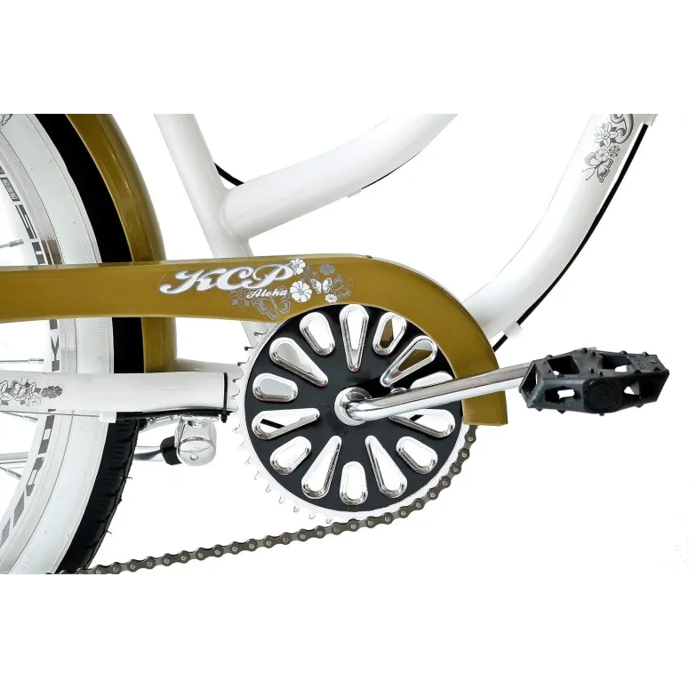 Rower Damski Miejski Koła 26" Odblaski Dzwonek SHIMANO Błotniki Stopka