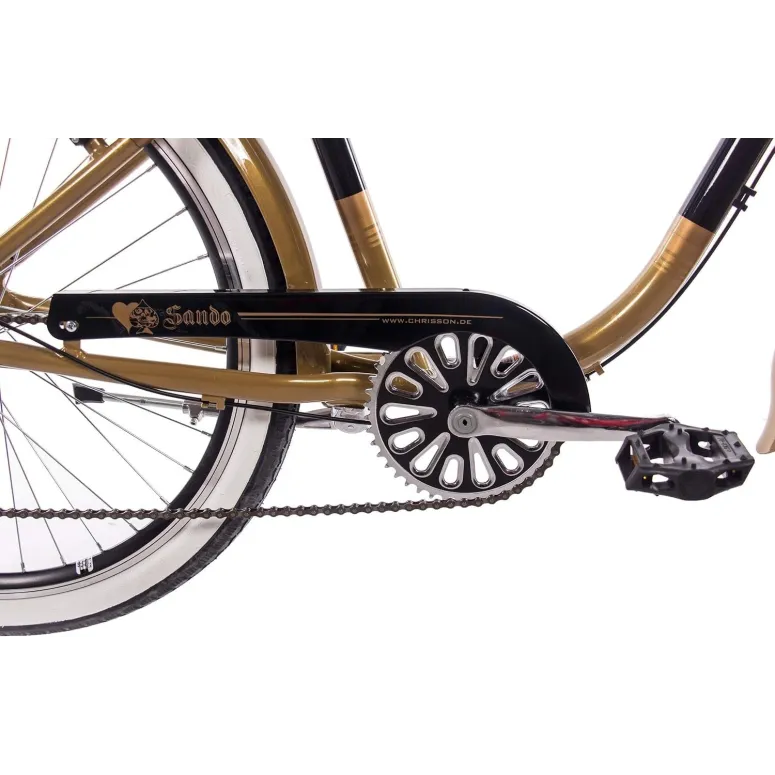 Rower Miejski 26 Damski Męski Aluminium Beach Cruiser Retro Stopka Dzwonek