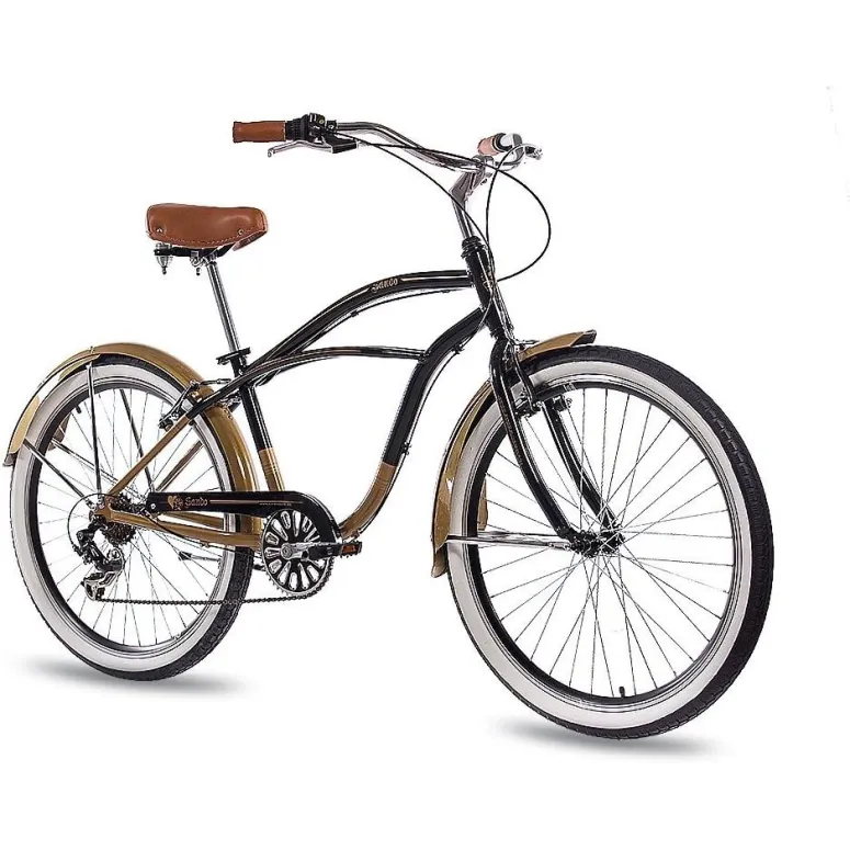 Rower Damski Męski Miejski 26" Aluminium SHIMANO Błotniki Dzwonek Stopka