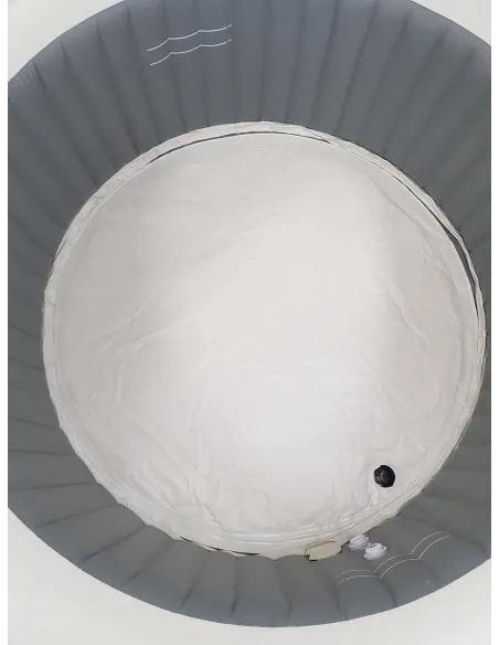 Basen Dmuchany Z Hydromasażem Intex Greywood Zestaw 140 Dysz 4 Osoby 196 cm