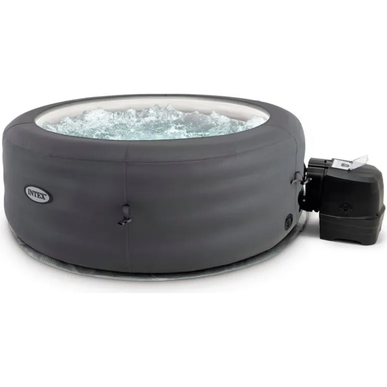 Basen Dmuchany z Hydromasażem Intex Simple Spa Czteroosobowy Ogrodowy Filtr