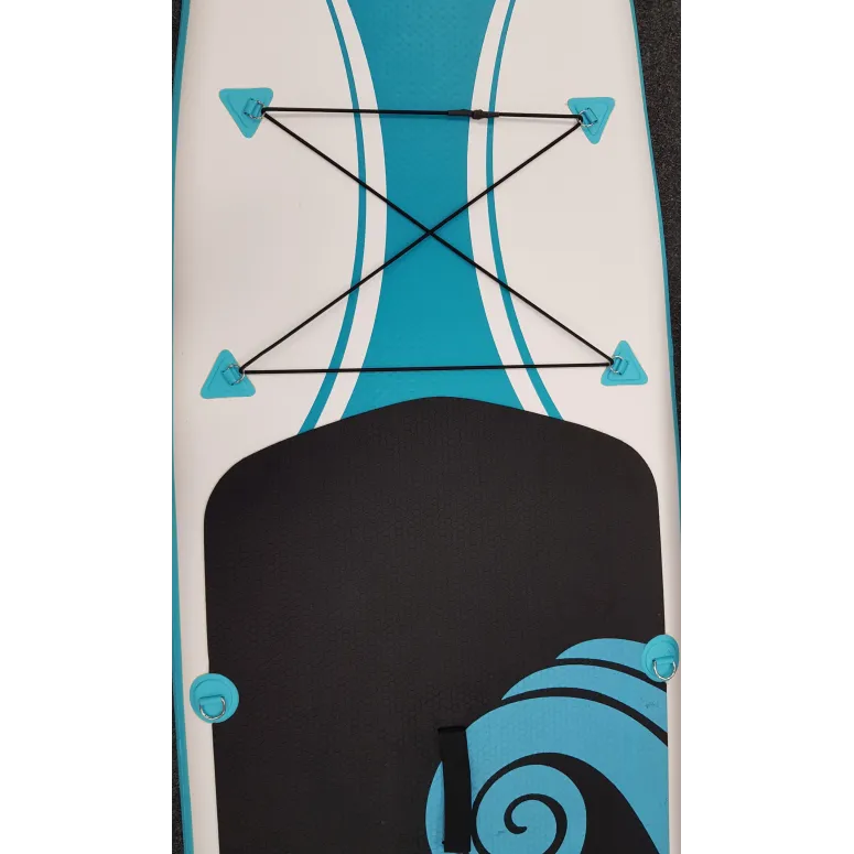 Deska SUP Pompowana Exprotrek Zestaw Z Wiosłem Do Pływania Paddle 327 cm