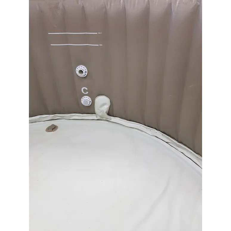 Basen Dmuchany Z Hydromasażem Intex Pure Spa Zestaw 6 Osób 140 Dysz 216 cm