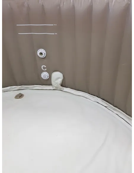 Basen Dmuchany Z Hydromasażem Intex Pure Spa Zestaw 6 Osób 140 Dysz 216 cm