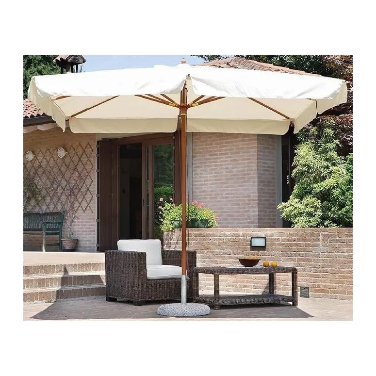 Parasol Ogrodowy Megashopitalia Duży Składany Przeciwsłoneczny Solidny