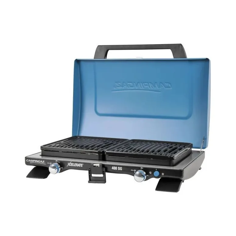 Kuchenka Turystyczna Gazowa Z Grillem Campingaz 400 SG Polowa 2w1 Kemping