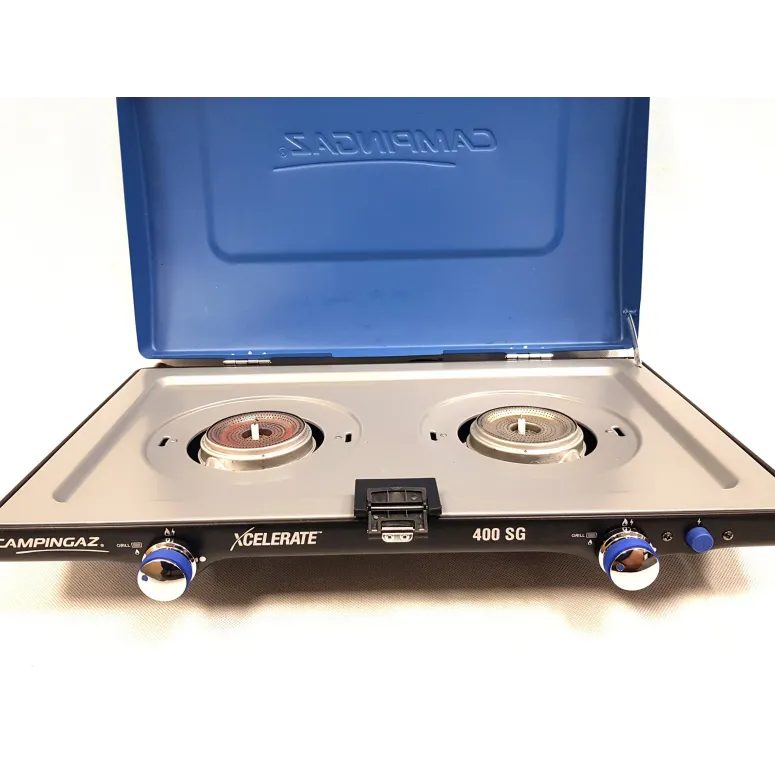 Kuchenka Turystyczna Gazowa Z Grillem Campingaz 400 SG Polowa 2w1 Kemping