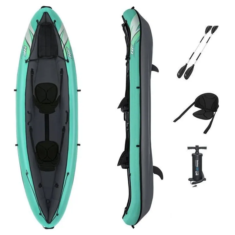 Kajak Pompowany Bestway Ventura Elite X2 2-Osobowy Dmuchany 330x86cm 200kg