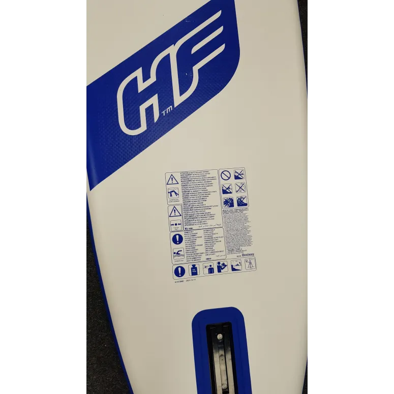 Deska SUP Pompowana Hydro Force Paddling Board Z Wiosłem Do Pływania 305cm