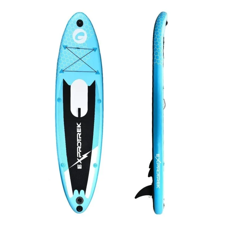 Deska SUP Pompowana Exprotrek Paddle Board Z Wiosłem Do Pływania 305 cm