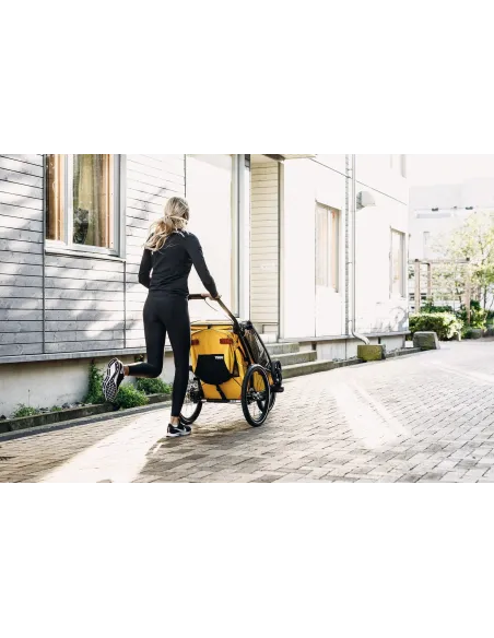 Przyczepka Rowerowa Thule Chariot Sport Yellow Wózek Do Roweru Składana