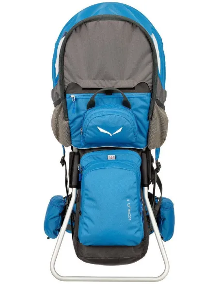 Nosidełko Turystyczne Dziecięce Salewa Koala II Unisex CzarnoNiebieskie 15L