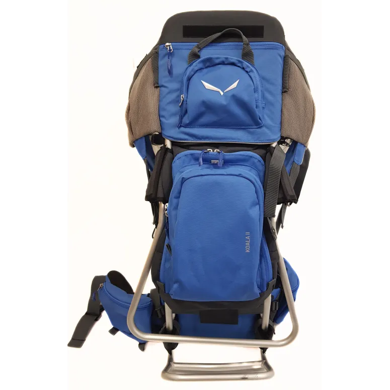 Nosidełko Turystyczne Dziecięce Salewa Koala II Unisex CzarnoNiebieskie 15L