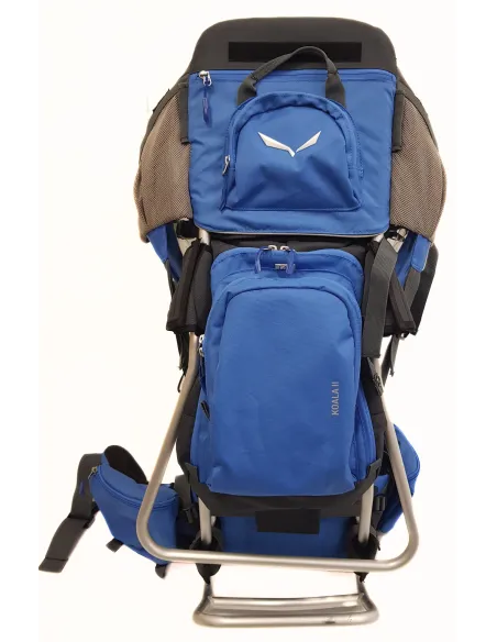 Nosidełko Turystyczne Dziecięce Salewa Koala II Unisex CzarnoNiebieskie 15L