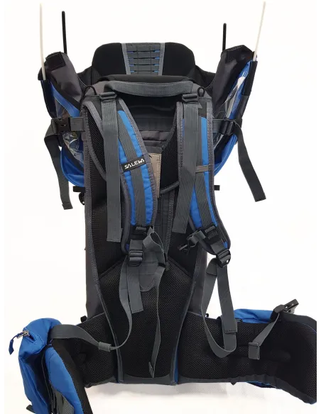 Nosidełko Turystyczne Dziecięce Salewa Koala II Unisex CzarnoNiebieskie 15L