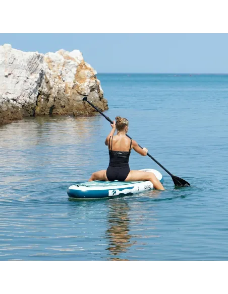 Zestaw Deska Surfingowa Dmuchana FunWater Sea Turtle 130kg + Torba Wiosło