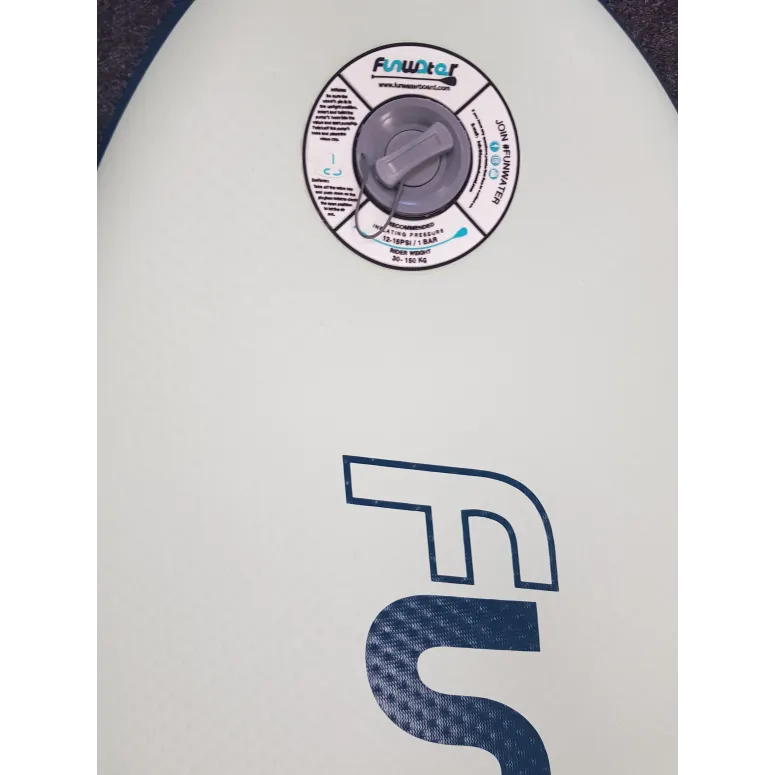 Zestaw Deska Surfingowa Dmuchana FunWater Sea Turtle 130kg + Torba Wiosło