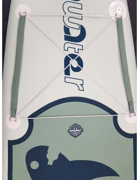 Zestaw Deska Surfingowa Dmuchana FunWater Sea Turtle 130kg + Torba Wiosło