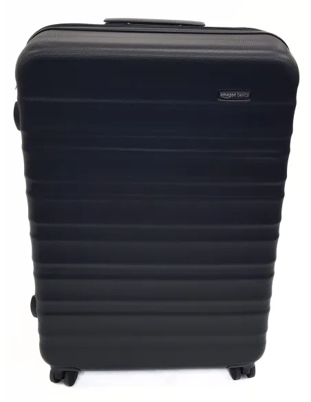 Walizka Podróżna Turystyczna Amazon Basics Kółka Duża Czarna 78 cm 105 L