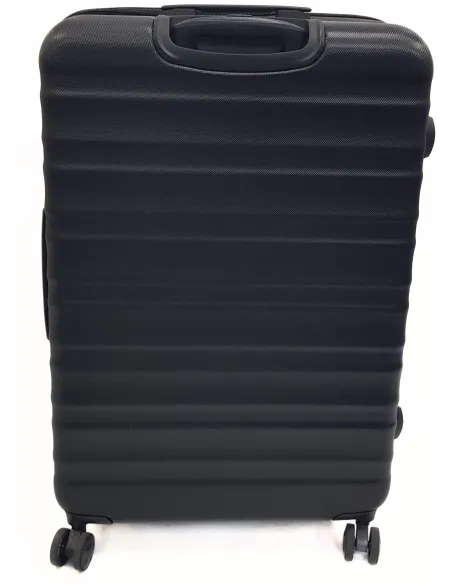 Walizka Podróżna Turystyczna Amazon Basics Kółka Duża Czarna 78 cm 105 L