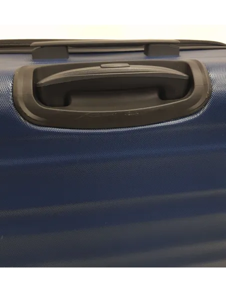 Duża Walizka Amazon Basics Turystyczna ABS Twarda 4 Kółka Granatowa 105 l