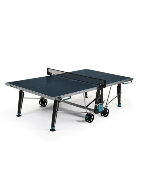 Stół Do Tenisa Stołowego CORNILLEAU 400X Blat 5mm Outdoor Blue Składany