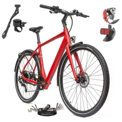 Rower Elektryczny Męski Trekkingowy 28 HEAD 250W Bafang Hydraulika Lekki