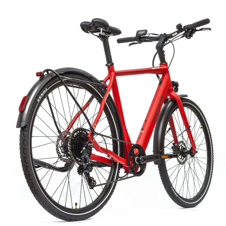 Rower Elektryczny Męski Trekkingowy 28 HEAD 250W Bafang Hydraulika Lekki