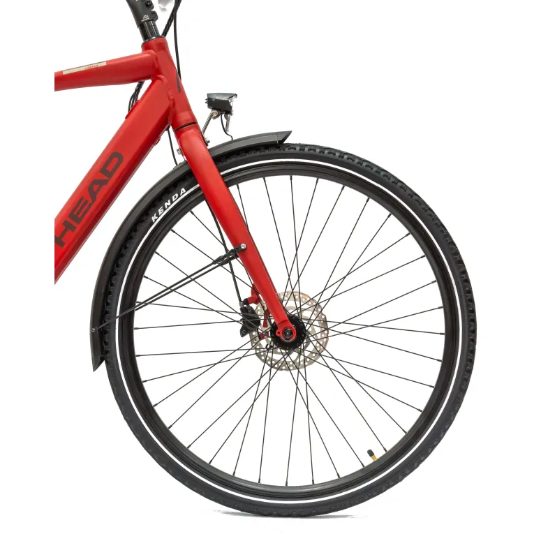 Rower Elektryczny Męski Trekkingowy 28 HEAD 250W Bafang Hydraulika Lekki