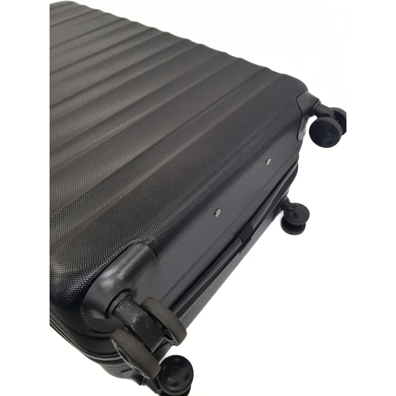 Walizka Podróżna Turystyczna Amazon Basics Kółka Duża Czarna 78 cm 105 L