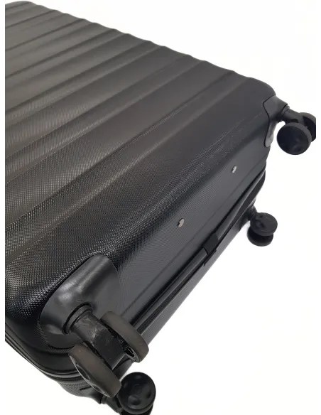 Walizka Podróżna Turystyczna Amazon Basics Kółka Duża Czarna 78 cm 105 L