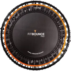 Trampolina Fitness FIT BOUNCE PRO XL Bungee Składana Sprężynowa 78cm 150 kg