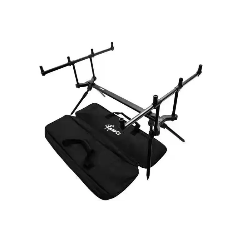 Uchwyt Stojak CarpON Rod Pod Na 4 Wędki Stabilny Podpórka Stanowisko Karpiowe