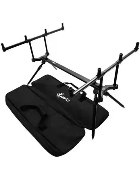 Uchwyt Stojak CarpON Rod Pod Na 4 Wędki Stabilny Podpórka Stanowisko Karpiowe