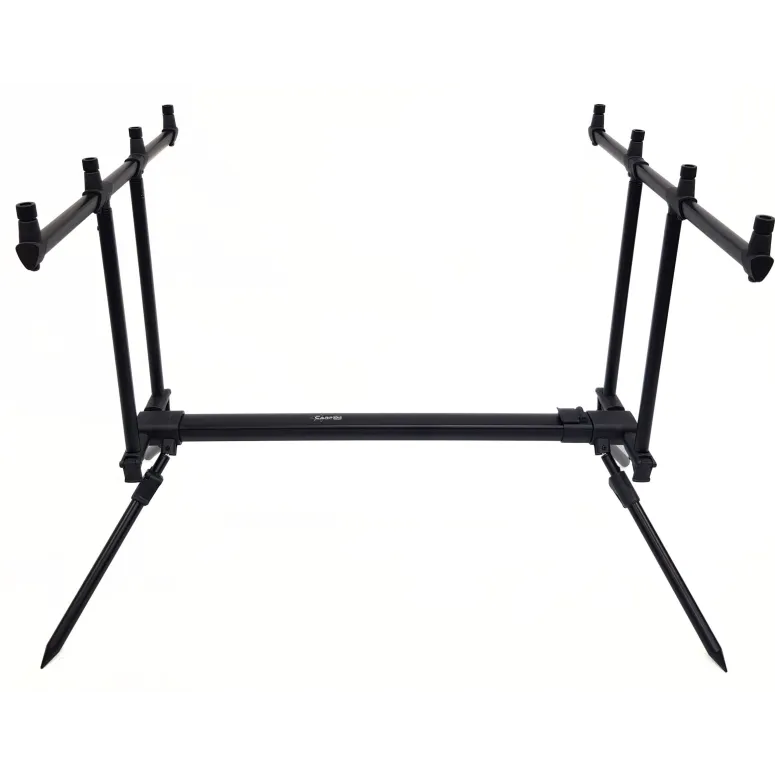 Uchwyt Stojak CarpON Rod Pod Na 4 Wędki Stabilny Podpórka Stanowisko Karpiowe