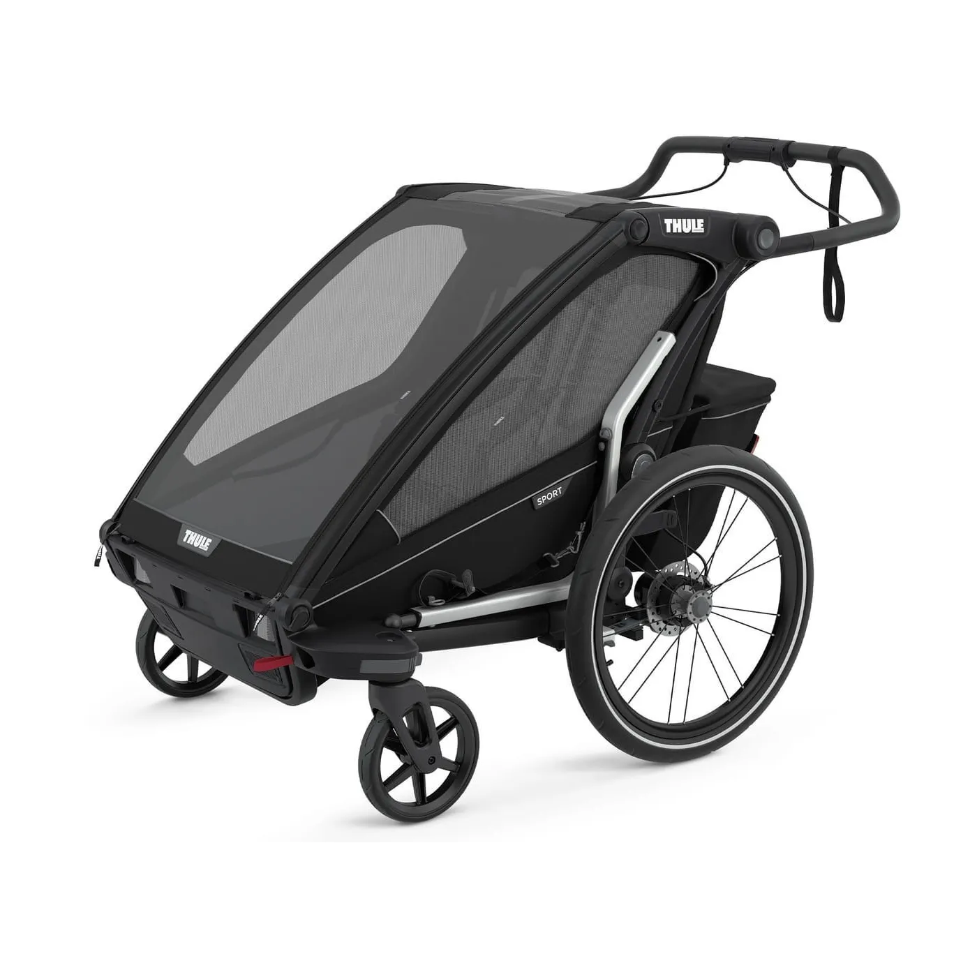 Przyczepka Rowerowa Thule Chariot Sport 2 Double Dla Dzieci Wielofunkcyjna
