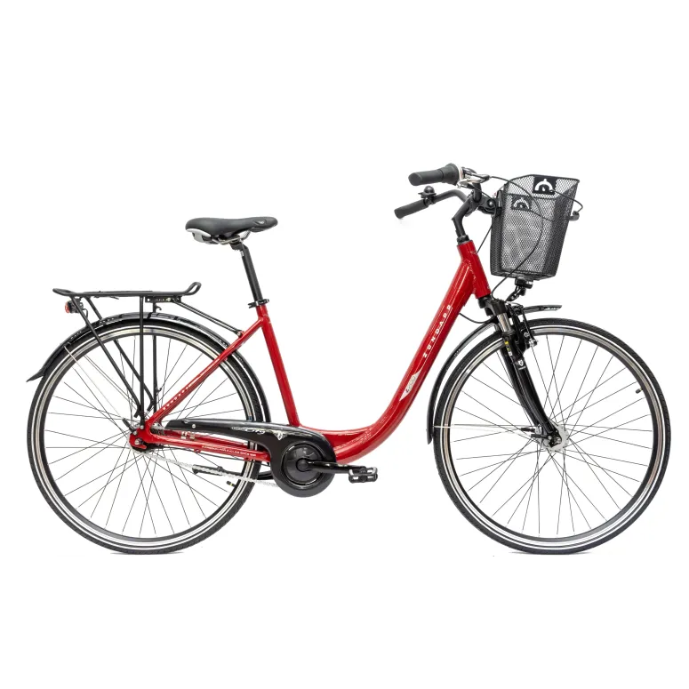 Rower Damski Miejski 28 SHIMANO Nexus Amortyzacja Błotniki Stopka Światła