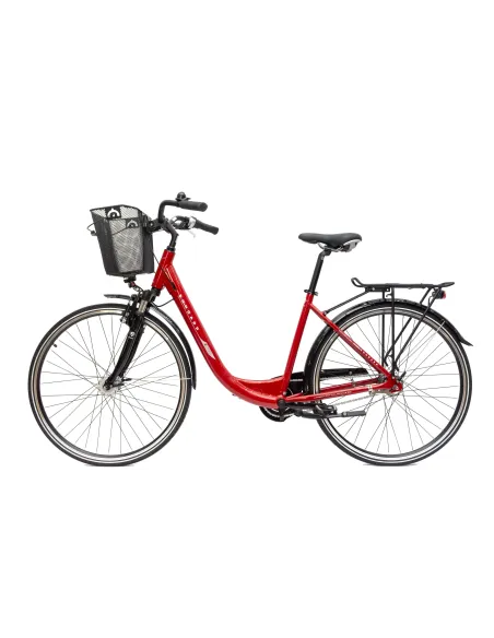 Rower Damski Miejski 28 SHIMANO Nexus Amortyzacja Błotniki Stopka Światła