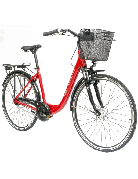 Rower Damski Miejski 28 SHIMANO Nexus Amortyzacja Błotniki Stopka Światła